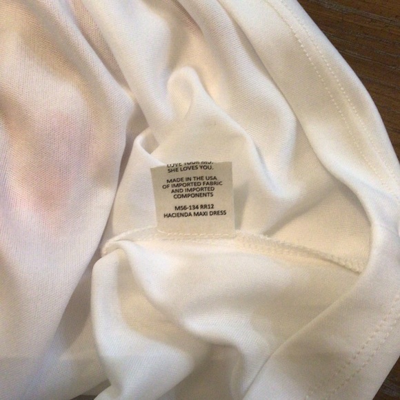 Show Me Your Mumu Floral Hacienda In Lady Rose Ivory Long Maxi Dress XS - Picture 7 of 8